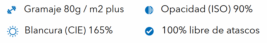 características-papel-dmac