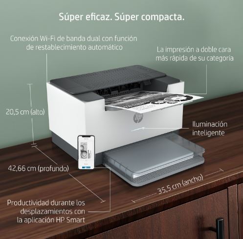 IMPRESORA HP LASERJET M209DW MONOCROMO