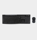 Logitech MK270 – Pack teclado y ratón inalámbricos, fiable y ergonómico