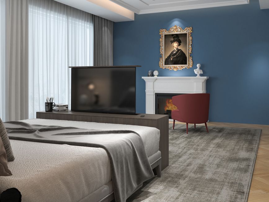 Soporte de suelo motorizado TV 37&quot;-65 EQUIP