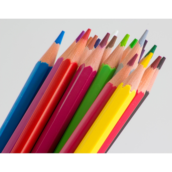 ALPINO CAJA 24 LAPICES COLORES SURTIDOS ALPINO LARGO Ref. AL010658-04