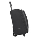 Maletín trolley profesional Solo Pro Overnighter para portátil 16'' – Negro, con ruedas y compartimentos organizadores