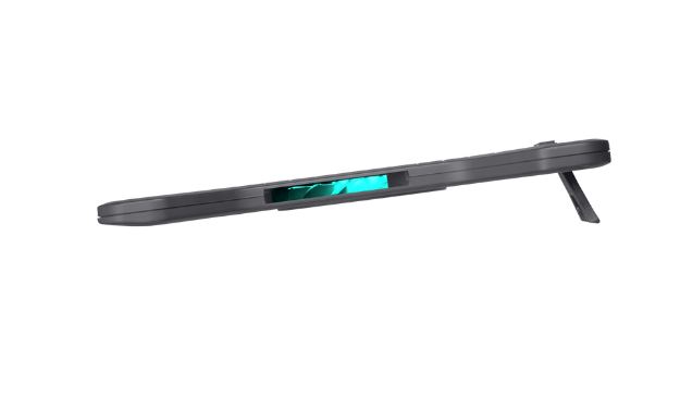 Base de refrigeración Trust Xstream Breeze – Para portátiles hasta 16", 2 ventiladores USB, color negro