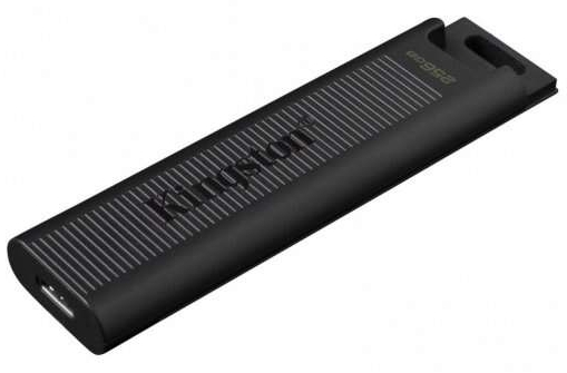 Kingston Memoria USB-C DataTraveler Max 256GB – USB 3.2 Gen 2, Negro (DTMAX/256GB)