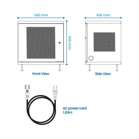Armario de Carga Ewent EW1714 – Para 14 Dispositivos, Profesional