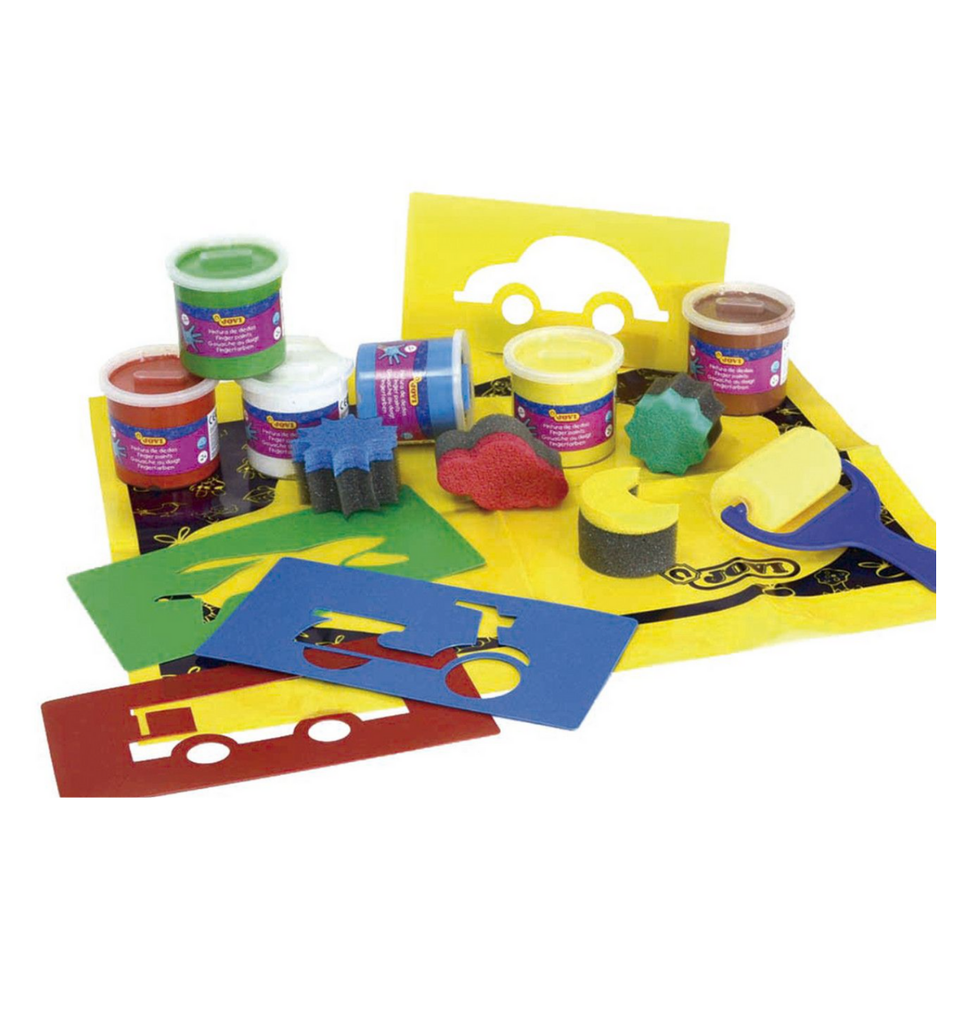 Bote de 500 ml de Pintura de Dedos Jovi – Colores Surtidos (Unidad)