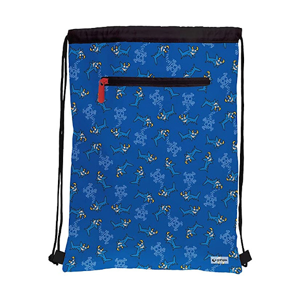 Mochila escolar Rubber Shark – Gran capacidad, resistente (Ref. 37500188)