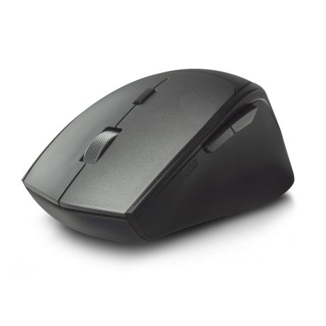 Ewent Ratón Inalámbrico Dual EW3245 - 2400 DPI, Clic Silencioso, Bluetooth 5.1 y 2.4GHz USB-A/C, Plug & Play, Negro/Gris
