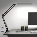 Lámpara de Escritorio LED 5,6W Unilux MamboLED Negra – Doble brazo articulado 