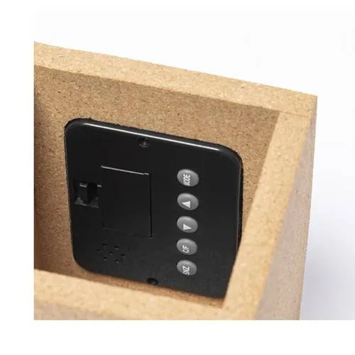 Cubilete Lapicero Wicam Nature con Reloj Multifunción – Corcho Natural