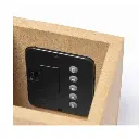 Cubilete Lapicero Wicam Nature con Reloj Multifunción – Corcho Natural