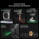 Creality K1C Impresora 3D Cerrada - Volumen 22x22x25cm - CoreXY, 12X Super Rapido - Camara IA Observadora - Purificacion Duradera y Modo Silencioso - Soporta Filamentos de Fibra de Carbono