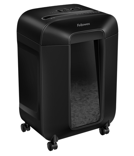 Destructora de documentos Fellowes LX85 - corte en partículas P-4, 12 H, papelera 19 l