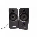 Altavoces de sobremesa Nilox 2.0 - 6 W, USB, jack 3,5 mm, negro