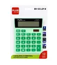 Calculadora de sobremesa Plus Office SS-COLOR 5 – 12 dígitos, verde