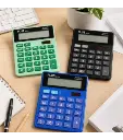 Calculadora de sobremesa Plus Office SS-COLOR 5 – 12 dígitos, verde