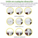 Módulo 6 cajones Archivo 2000 Archisystem 8206C GS – gris