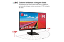 Monitor LG 25MS500-B 24,5" LED Full HD 5 ms 100 Hz – 2x HDMI, color negro