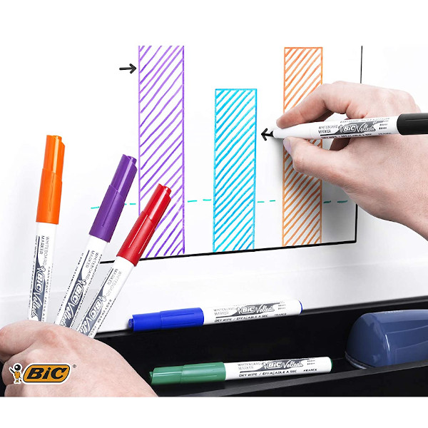 Pack de 8 Rotuladores BIC Velleda 1741