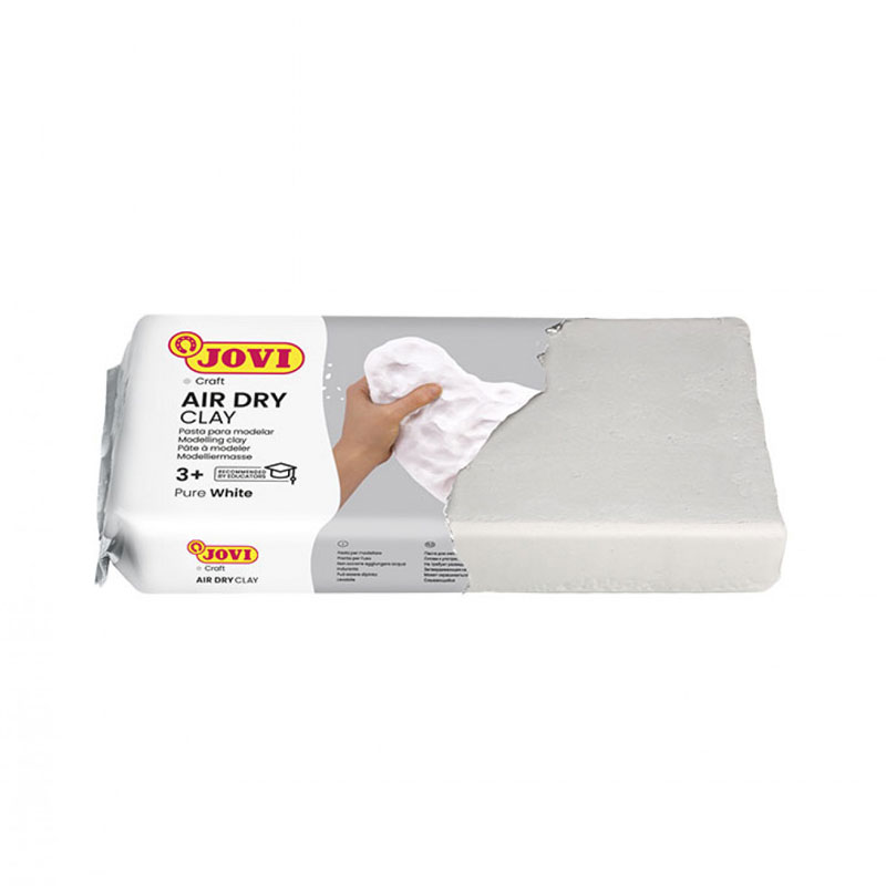 JOVI AIR DRIVE PASTILLA DE PASTA PARA MODELAR 250GR BLANCA R.83