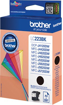 Cartucho Brother LC‑223BKBP – negro