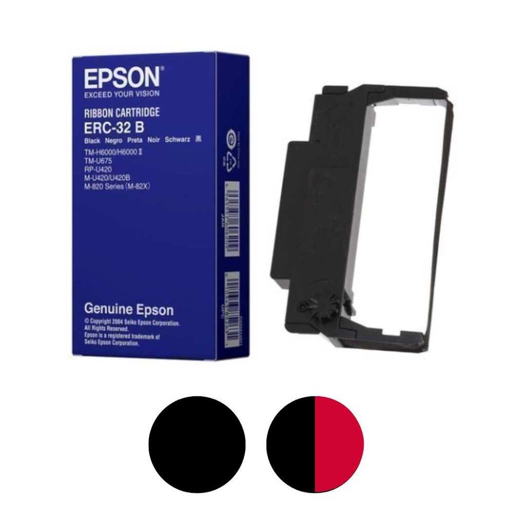 Cinta de impresión Epson ERC‑38BR