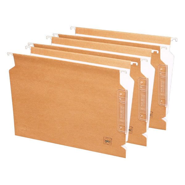 Carpetas colgantes bicolor Gio – C/25 uds 