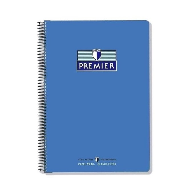 Bloc cuarto Premier – 80H, 90 g, tapa dura, cuadrícula 4×4