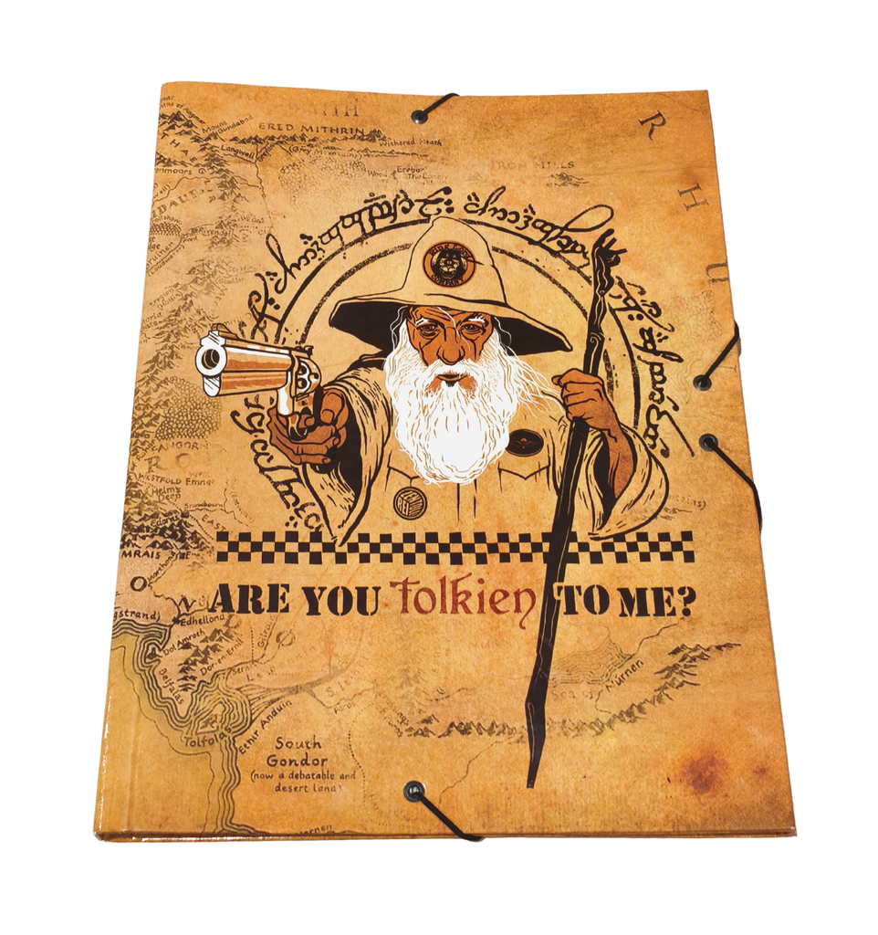 Carpeta clasificadora Reizentolo Tolkien "Are you Tolkien to me?" – 12 departamentos