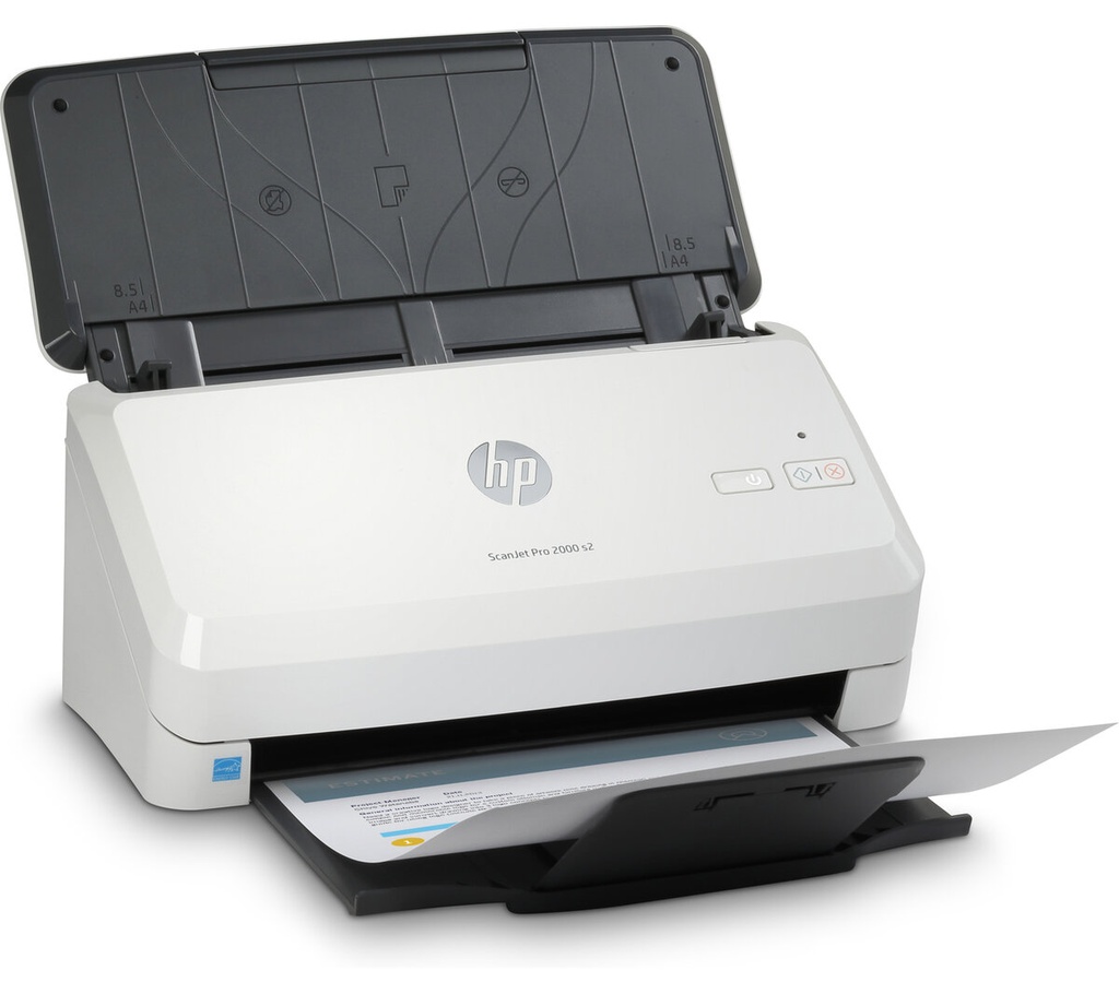 Escáner HP Scanjet Pro 2000 s2 – documentos A4, alta velocidad