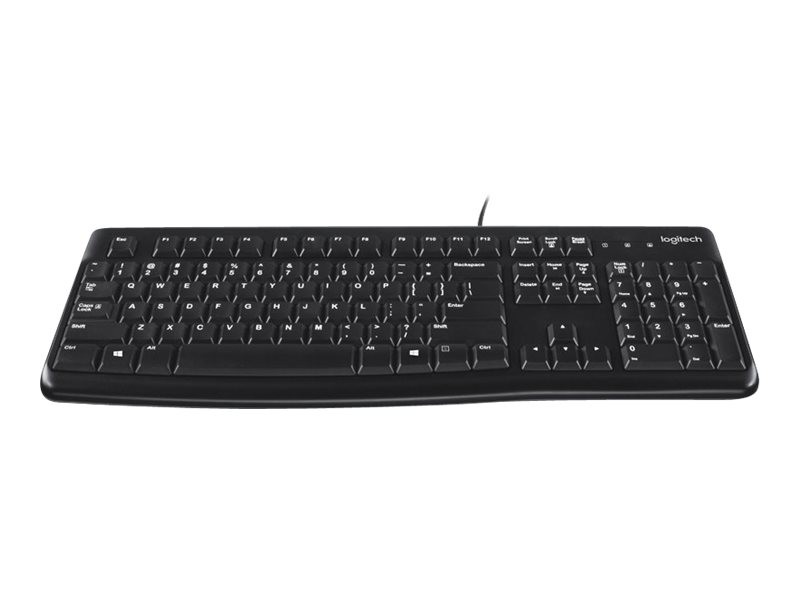 Teclado Logitech K120 – USB, español, profesional para oficina