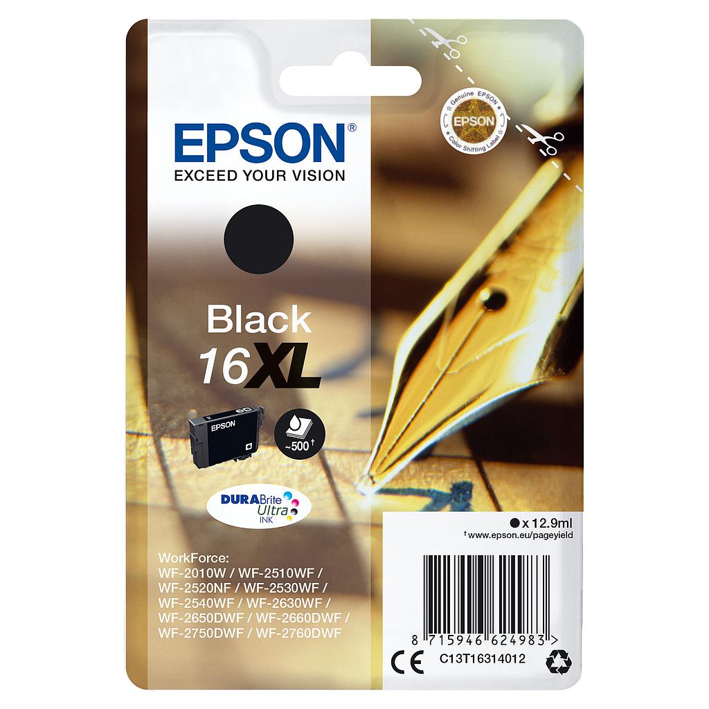 Cartucho Epson 16XL – negro
