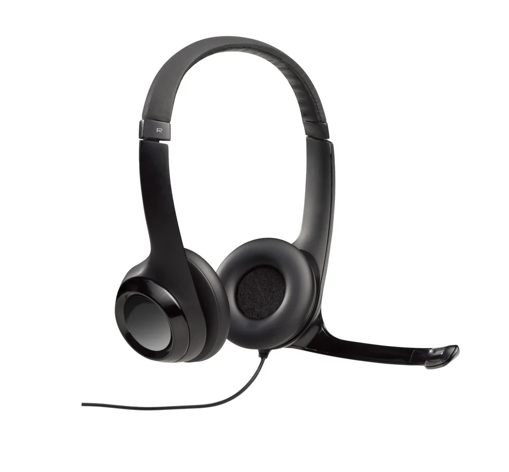 Auriculares USB Logitech H390 – estéreo, con micrófono, biaurales