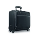 Maletín trolley Solo Pro Overnighter – para portátil 16″, negro, con ruedas, compartimentos organizadores