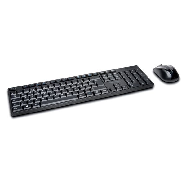 Set teclado y ratón inalámbrico Kensington Pro Fit – Negro, ergonómico y profesional para oficina