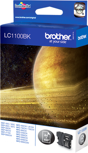 Cartucho Brother LC‑1100BK – negro