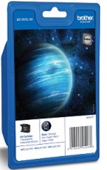 Cartucho Brother LC‑1280XLBKBP – negro