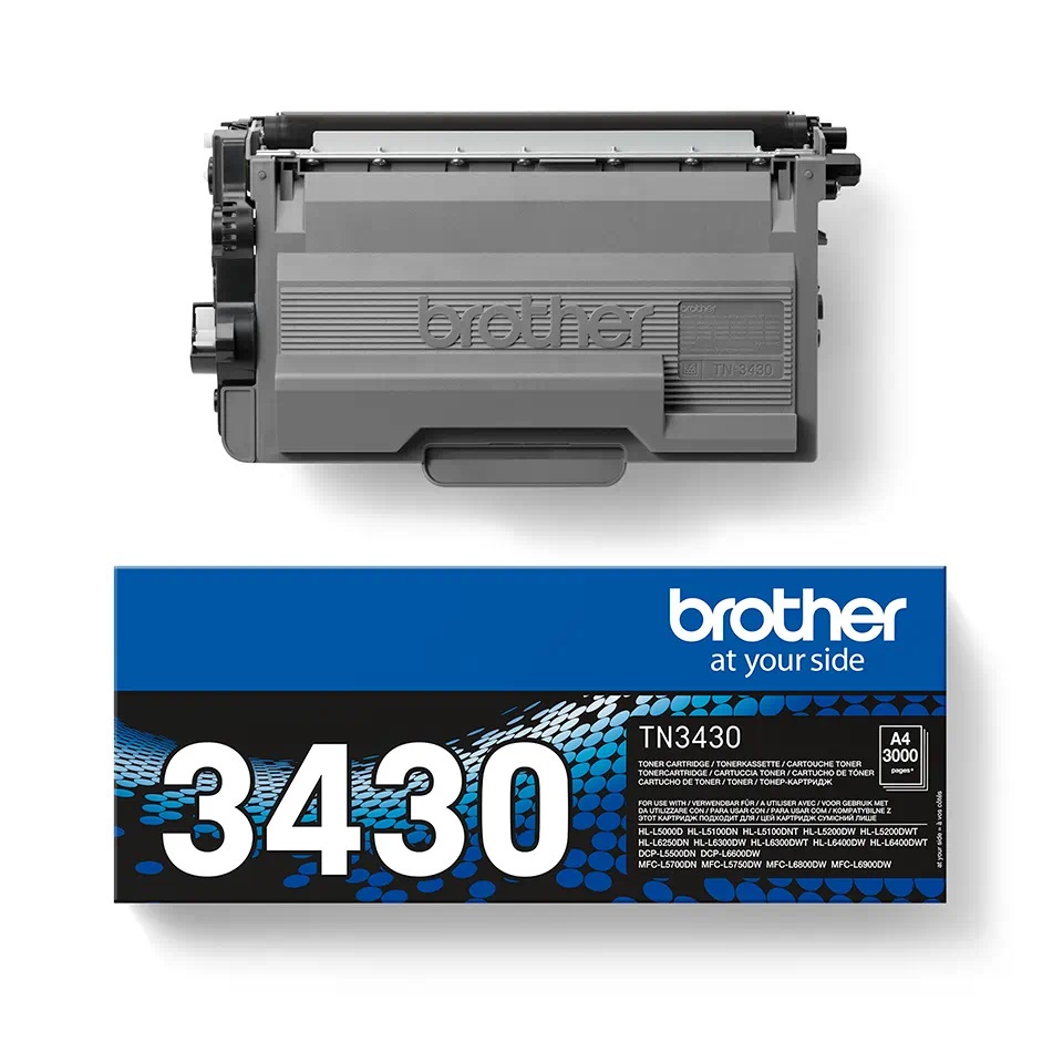 Tóner Brother TN‑3430 – negro