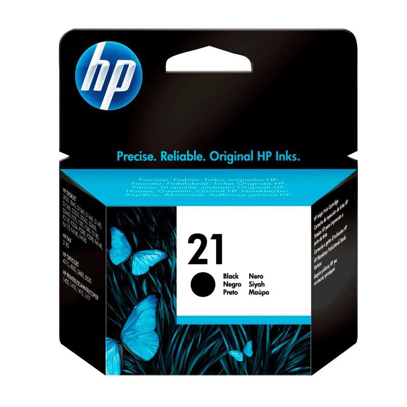 Cartucho HP 21 – negro