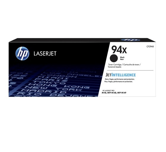 Tóner HP 94X CF294X – negro