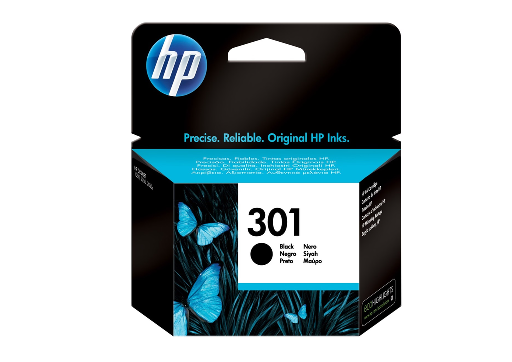 Cartucho HP 301 – negro