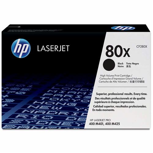 Tóner HP 80X CF280X – negro