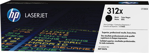 Tóner HP 312X CF380X – negro