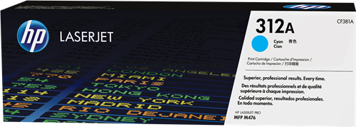 Tóner HP 312A CF382A – color