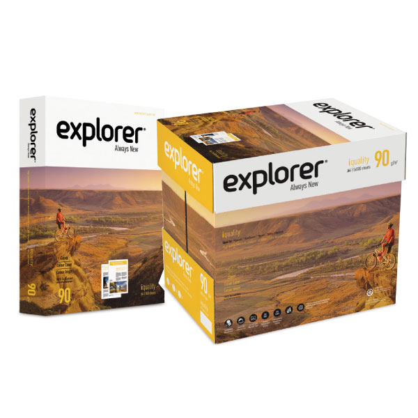 Papel multifunción A4 Explorer iQuality – 90 g,Paquete 500 H