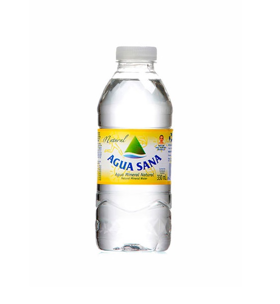 Botella Agua Mineral Agua Sana