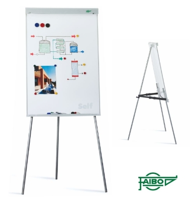Pizarra de caballete magnética Faibo – 70×102 cm