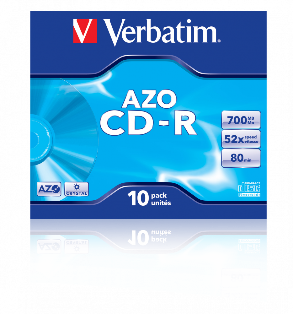 Verbatim CD-R 700MB – Disco Grabable (Ref. 43327)