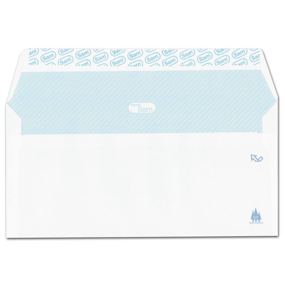 Sobres cuarto Sam – 176×231 mm, blancos, A17495 caja 500 uds