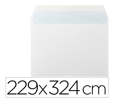 Sobres Sam blanco A‑C4/B – C/ 250 uds, 229×324 mm, 